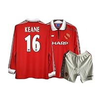 マンチェスターユナイテッド98/99 3冠デビッド・ベッカムのユニフォームL長袖 Amazon | [HALASRTB] 1998-1999年 歴史的3冠！ ベッカム